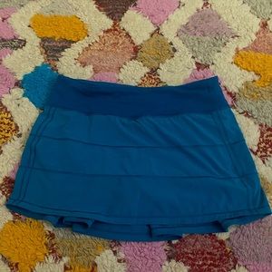 Lululemon Pace Rival Mid-Rise Skirt in Turquoise **Limited Edition**